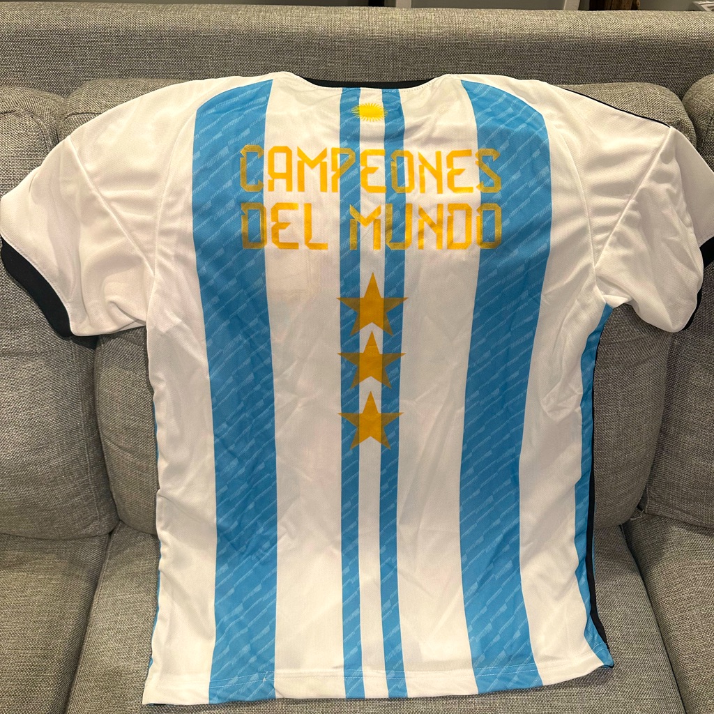 Brand New Argentina Jersey World Cup Edition Brand New Argentina Jersey World Cup Edition